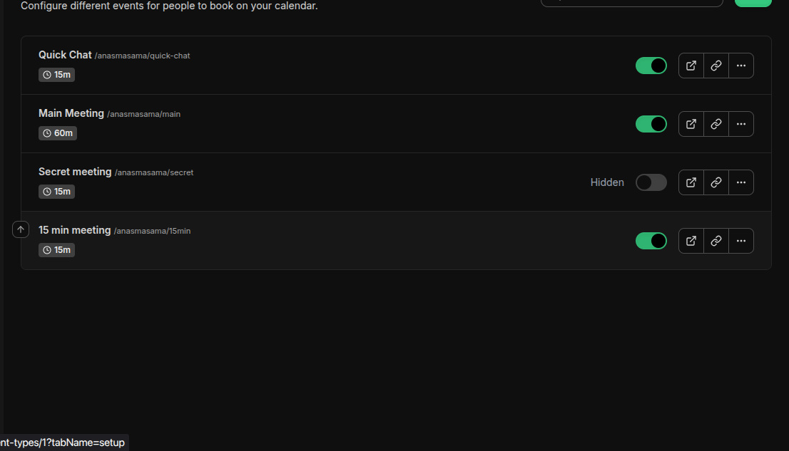 Slottr — Independent open-source scheduling platform, originally forked from Cal.com.