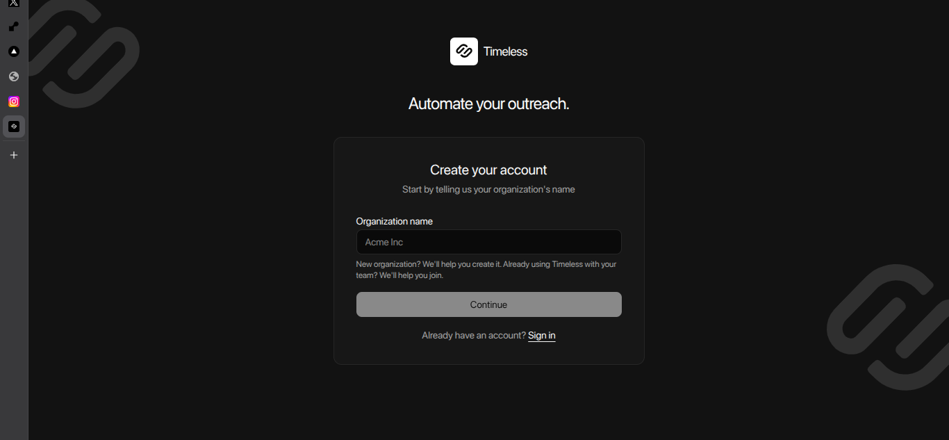 Timeless — Multi-tenant sponsorship intelligence platform powered by specialized AI agents.